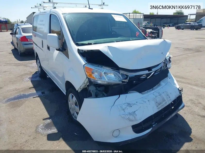 2019 Nissan Nv200 Sv VIN: 3N6CM0KN1KK697178 Lot: 45276933