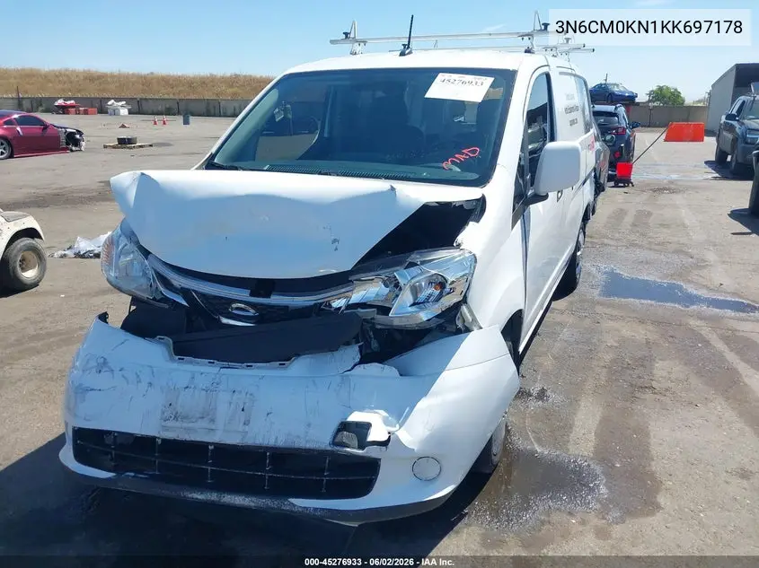 2019 Nissan Nv200 Sv VIN: 3N6CM0KN1KK697178 Lot: 45276933