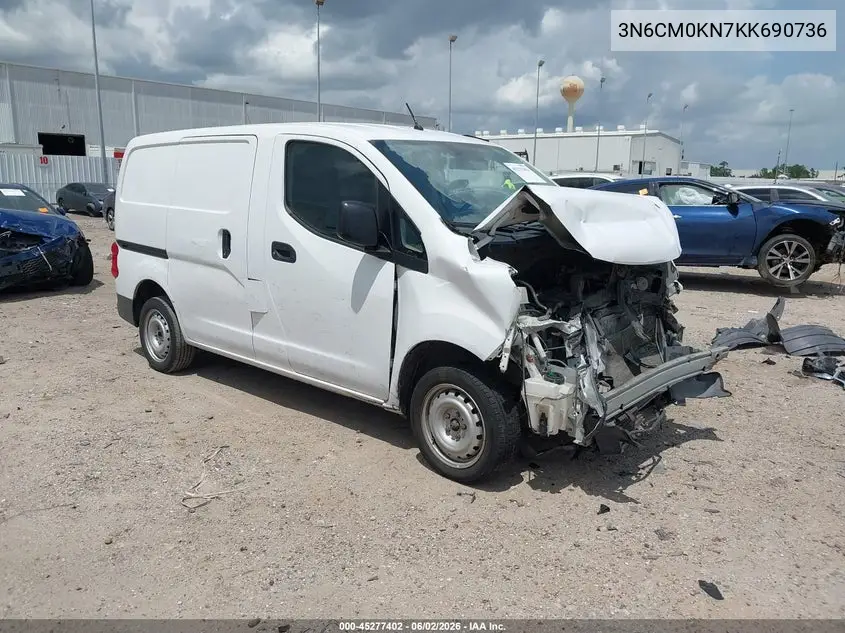 2019 Nissan Nv200 S VIN: 3N6CM0KN7KK690736 Lot: 45277402