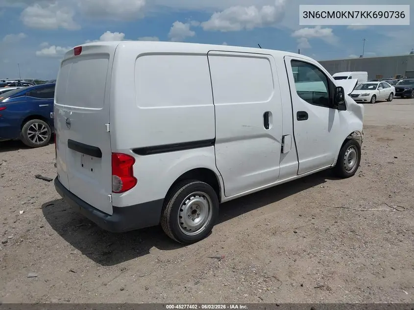 2019 Nissan Nv200 S VIN: 3N6CM0KN7KK690736 Lot: 45277402