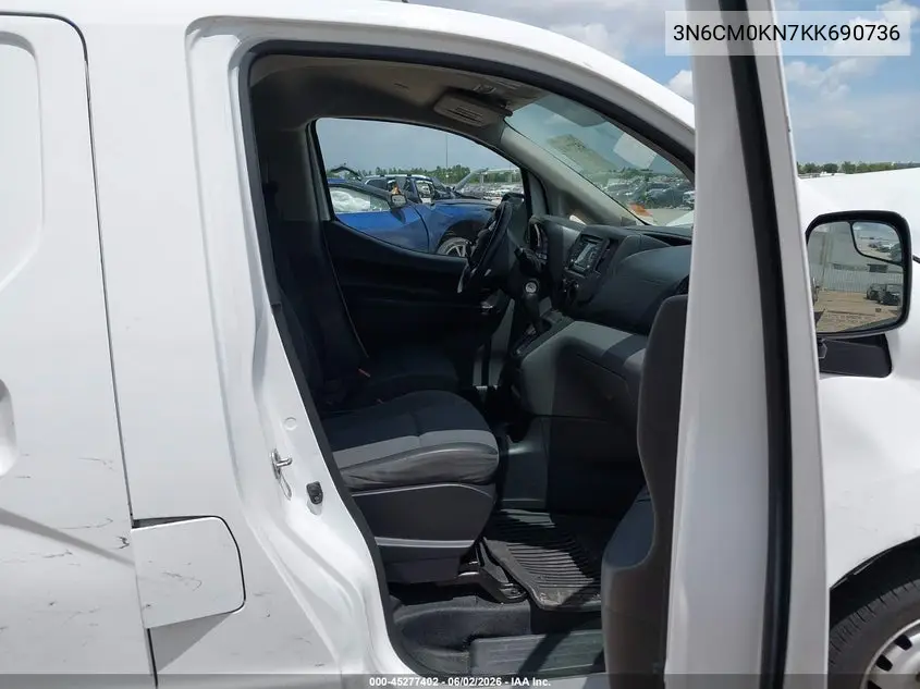 2019 Nissan Nv200 S VIN: 3N6CM0KN7KK690736 Lot: 45277402