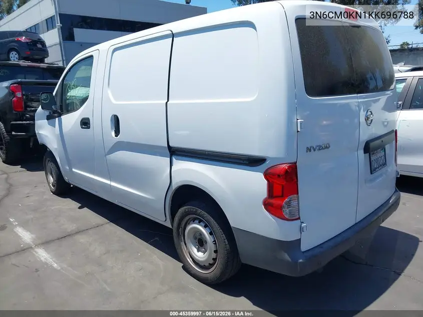 2019 Nissan Nv200 S VIN: 3N6CM0KN1KK696788 Lot: 45359997