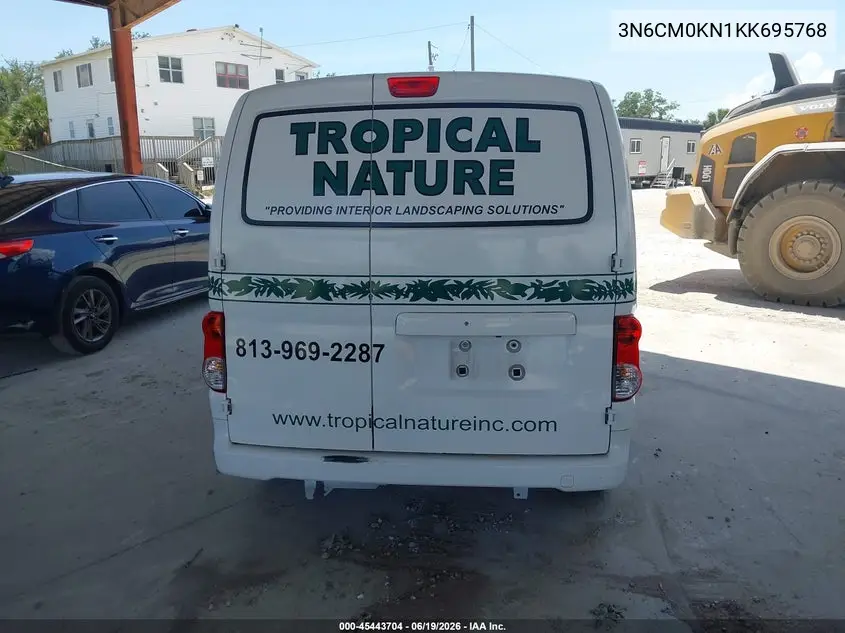 2019 Nissan Nv200 Sv VIN: 3N6CM0KN1KK695768 Lot: 45443704