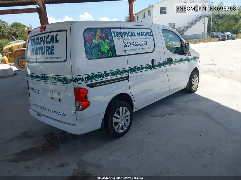 2019 Nissan Nv200 Sv VIN: 3N6CM0KN1KK695768 Lot: 45443704