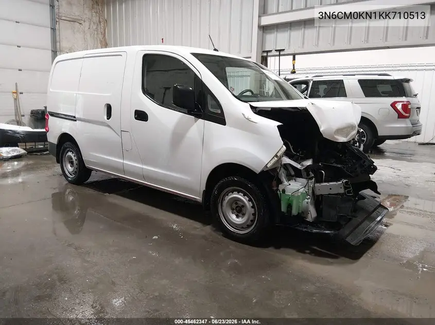 2019 Nissan Nv200 S VIN: 3N6CM0KN1KK710513 Lot: 45462347