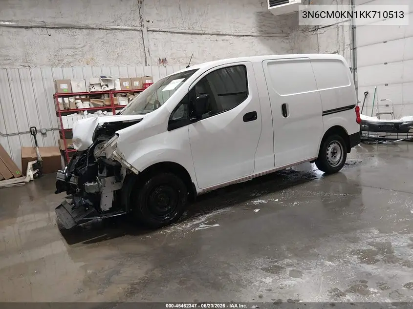 2019 Nissan Nv200 S VIN: 3N6CM0KN1KK710513 Lot: 45462347