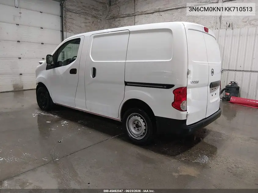 2019 Nissan Nv200 S VIN: 3N6CM0KN1KK710513 Lot: 45462347
