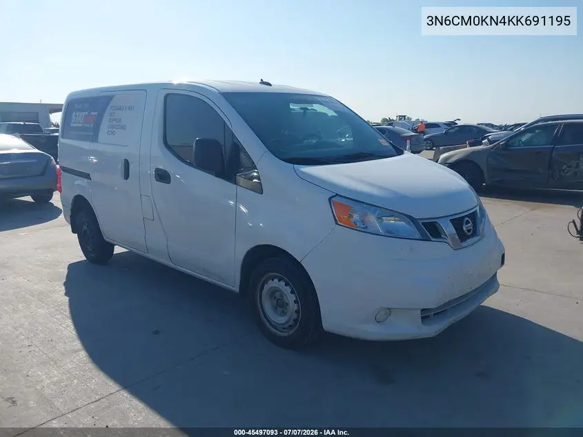 2019 Nissan Nv200 Sv VIN: 3N6CM0KN4KK691195 Lot: 45497093