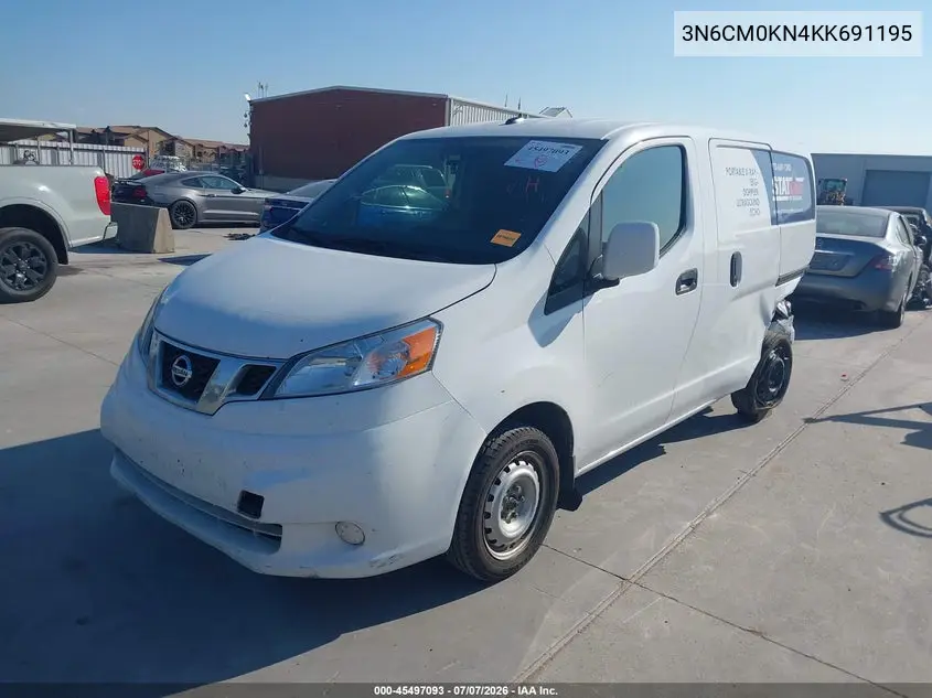 2019 Nissan Nv200 Sv VIN: 3N6CM0KN4KK691195 Lot: 45497093
