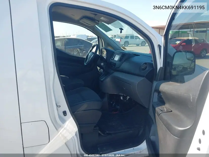 2019 Nissan Nv200 Sv VIN: 3N6CM0KN4KK691195 Lot: 45497093