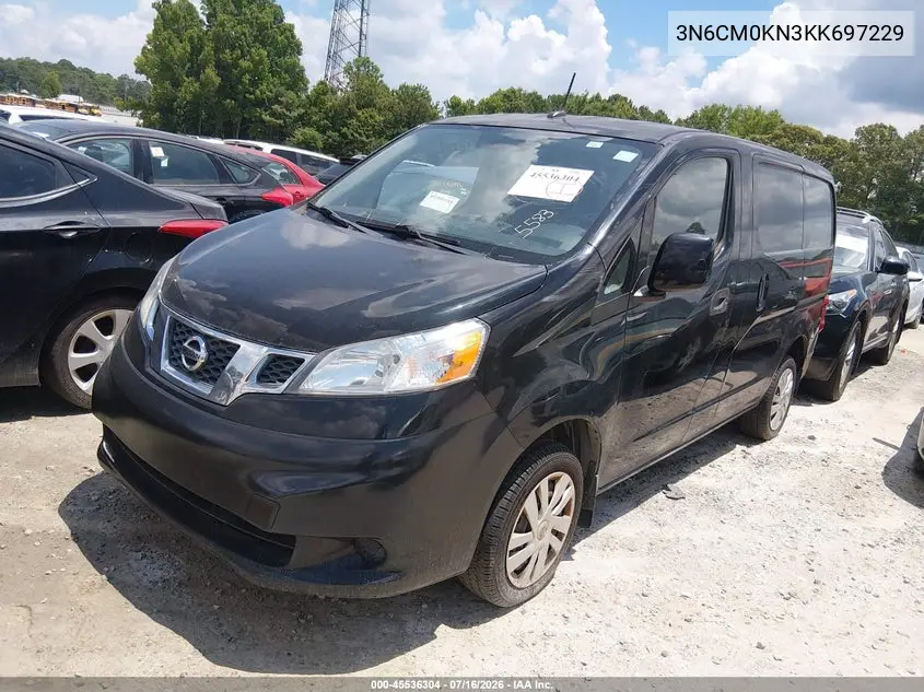 2019 Nissan Nv200 Sv VIN: 3N6CM0KN3KK697229 Lot: 45536304