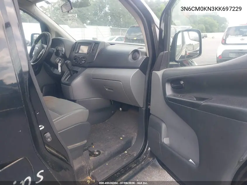 2019 Nissan Nv200 Sv VIN: 3N6CM0KN3KK697229 Lot: 45536304