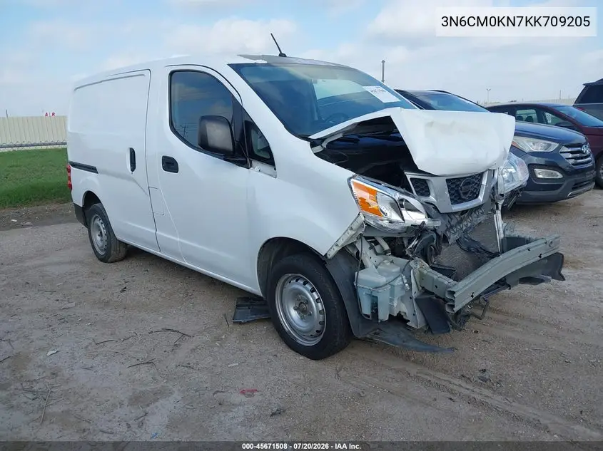2019 Nissan Nv200 S VIN: 3N6CM0KN7KK709205 Lot: 45671508