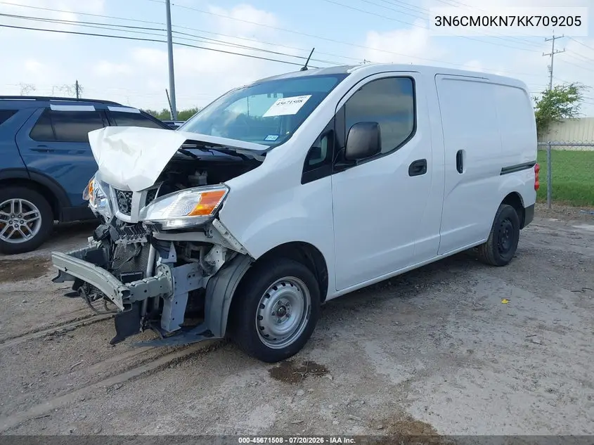 2019 Nissan Nv200 S VIN: 3N6CM0KN7KK709205 Lot: 45671508