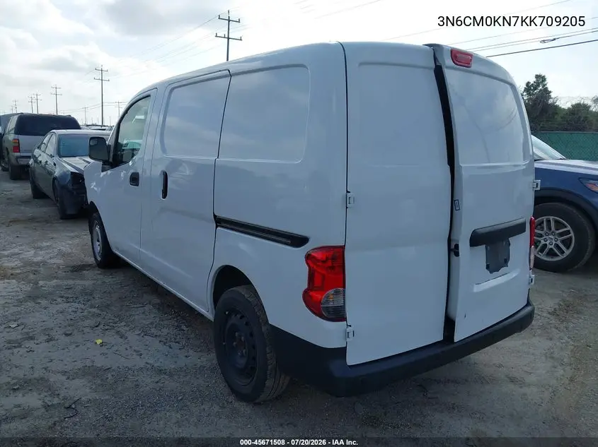 2019 Nissan Nv200 S VIN: 3N6CM0KN7KK709205 Lot: 45671508