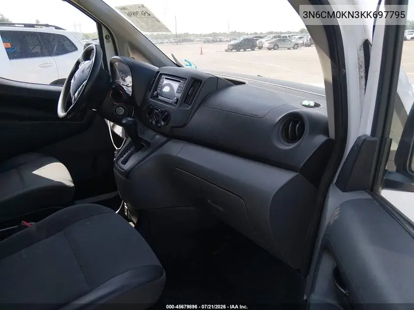 2019 Nissan Nv200 S VIN: 3N6CM0KN3KK697795 Lot: 45679896