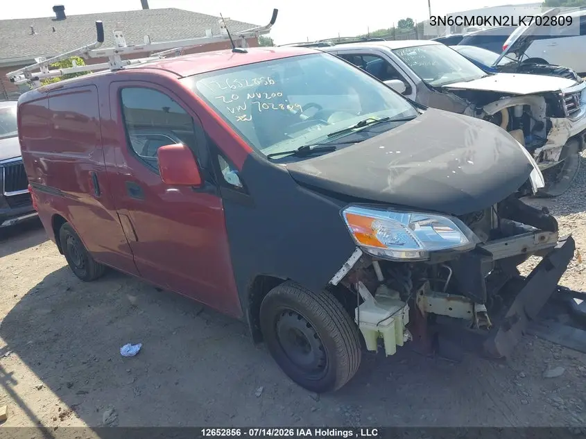 2020 Nissan Nv200 2.5S/2.5Sv VIN: 3N6CM0KN2LK702809 Lot: 12652856