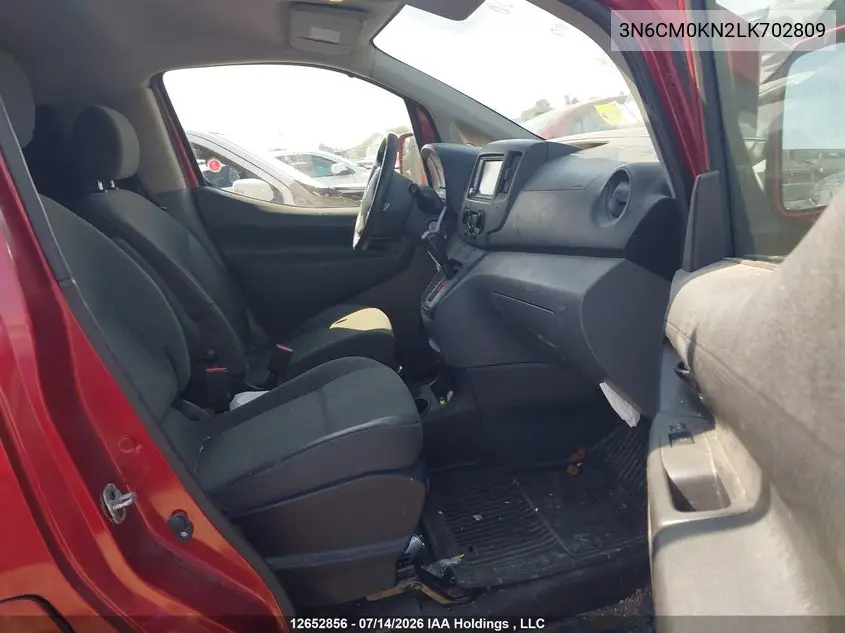 2020 Nissan Nv200 2.5S/2.5Sv VIN: 3N6CM0KN2LK702809 Lot: 12652856