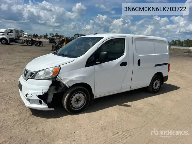 2020 Nissan Nv 200 2020 Nissan Nv200 Cargo Van VIN: 3N6CM0KN6LK703722 Lot: 15281003