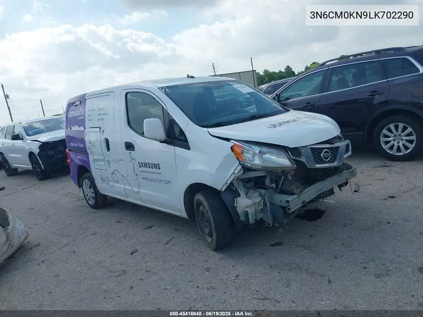 2020 Nissan Nv200 Cargo Sv Xtronic Cvt VIN: 3N6CM0KN9LK702290 Lot: 45416648