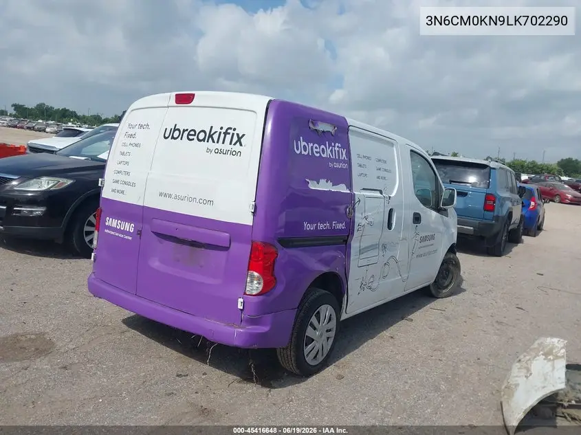 2020 Nissan Nv200 Cargo Sv Xtronic Cvt VIN: 3N6CM0KN9LK702290 Lot: 45416648