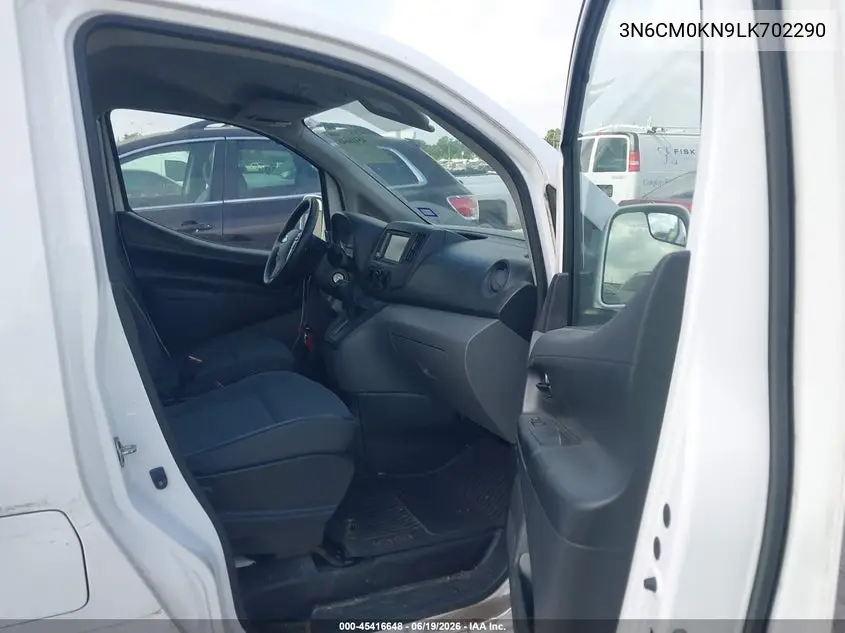 2020 Nissan Nv200 Cargo Sv Xtronic Cvt VIN: 3N6CM0KN9LK702290 Lot: 45416648