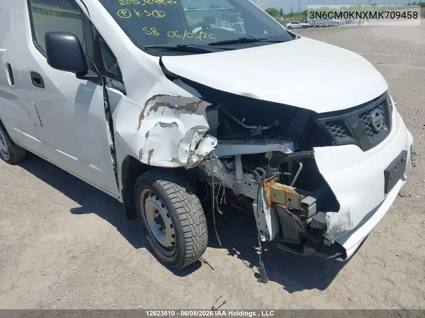 2021 Nissan Nv200 2.5S/2.5Sv VIN: 3N6CM0KNXMK709458 Lot: 12623810
