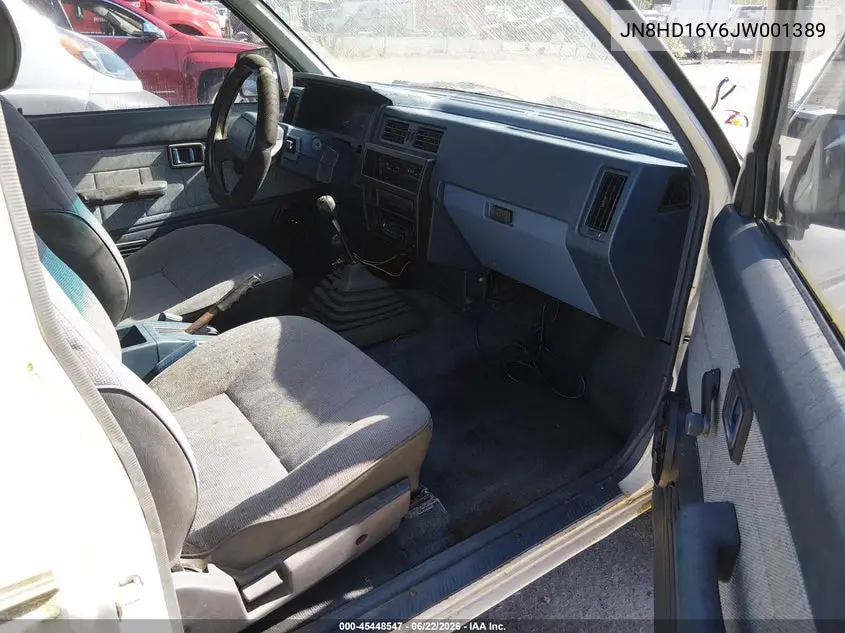 1988 Nissan Pathfinder VIN: JN8HD16Y6JW001389 Lot: 45448547