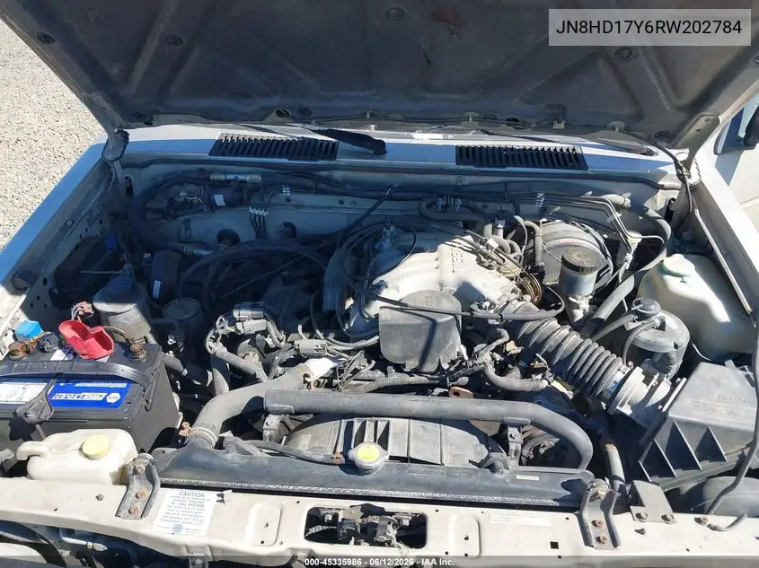 1994 Nissan Pathfinder Le/Se/Xe VIN: JN8HD17Y6RW202784 Lot: 45335986