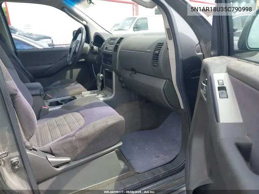 5N1AR18U35C790998 2005 Nissan Pathfinder Se
