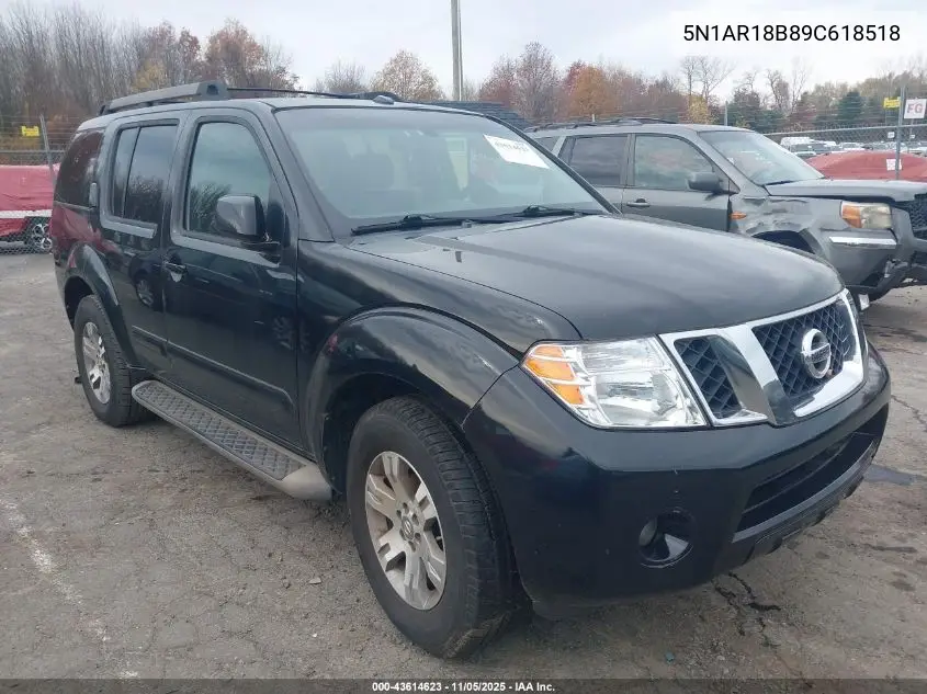 5N1AR18B89C618518 2009 Nissan Pathfinder Se