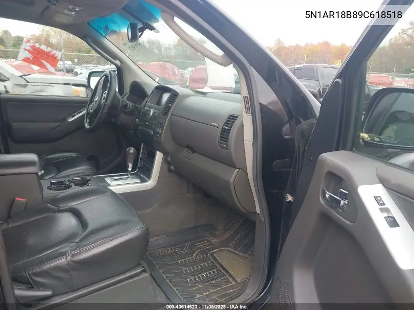 5N1AR18B89C618518 2009 Nissan Pathfinder Se