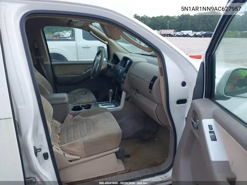 2010 Nissan Pathfinder Se VIN: 5N1AR1NN9AC627957 Lot: 45241655
