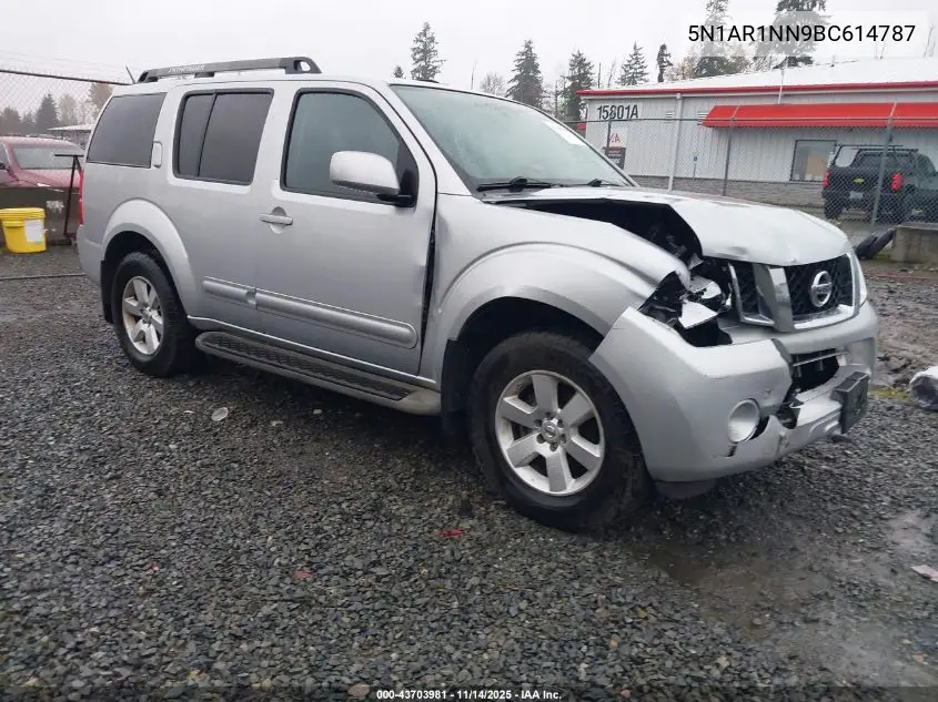 5N1AR1NN9BC614787 2011 Nissan Pathfinder Sv