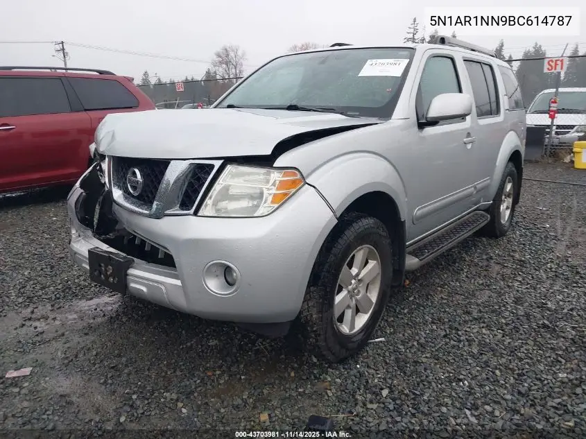 5N1AR1NN9BC614787 2011 Nissan Pathfinder Sv