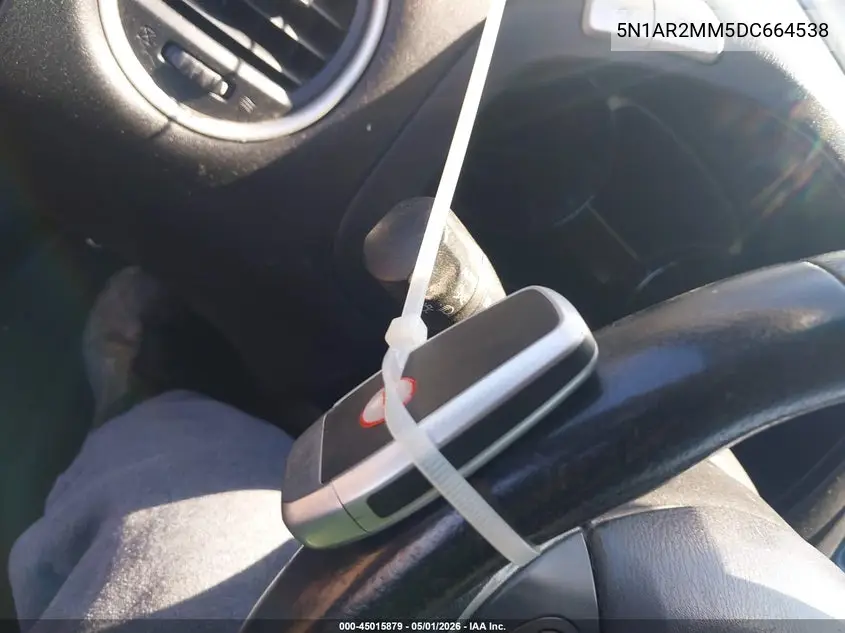 5N1AR2MM5DC664538 2013 Nissan Pathfinder Platinum