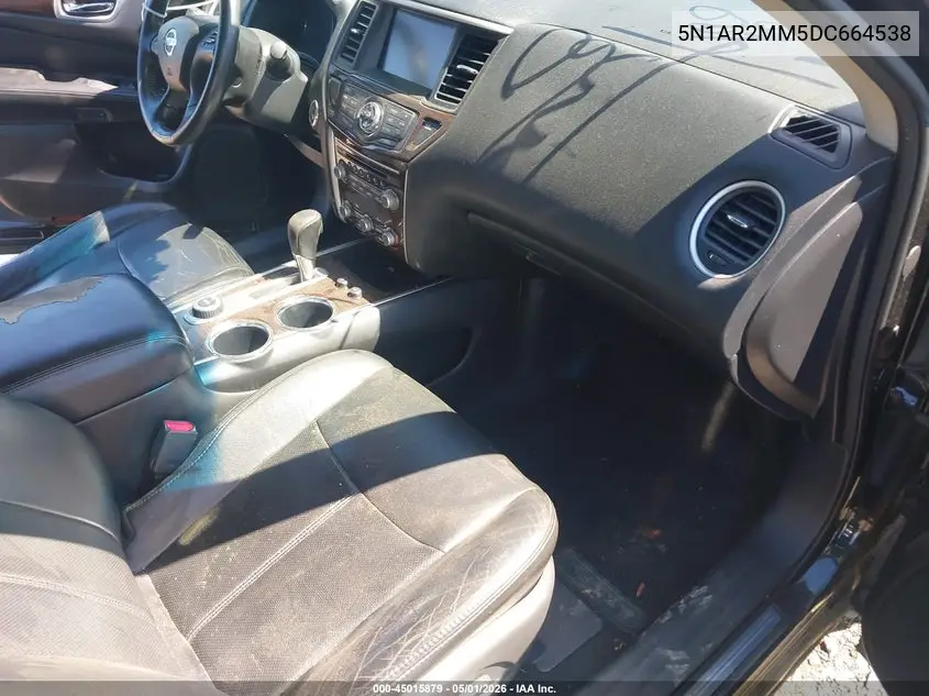 5N1AR2MM5DC664538 2013 Nissan Pathfinder Platinum
