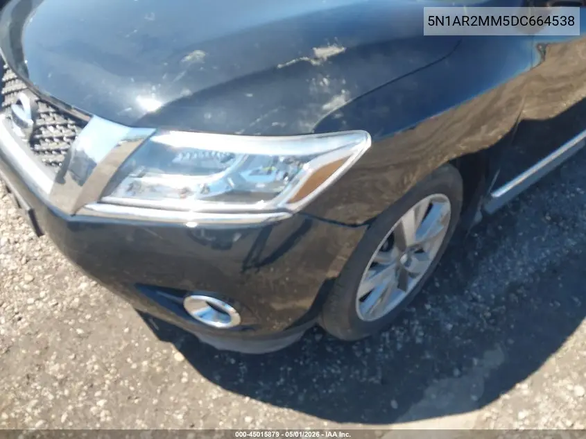 5N1AR2MM5DC664538 2013 Nissan Pathfinder Platinum