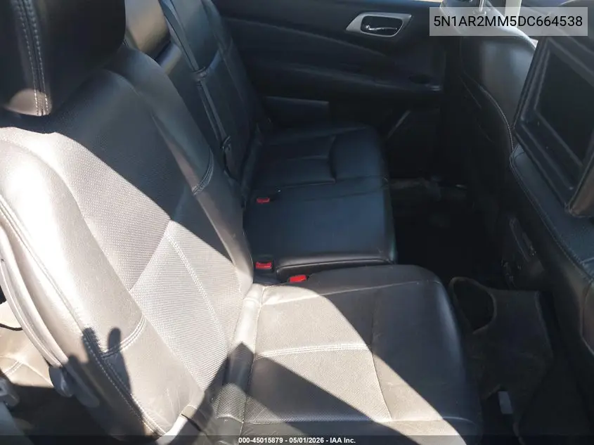 5N1AR2MM5DC664538 2013 Nissan Pathfinder Platinum