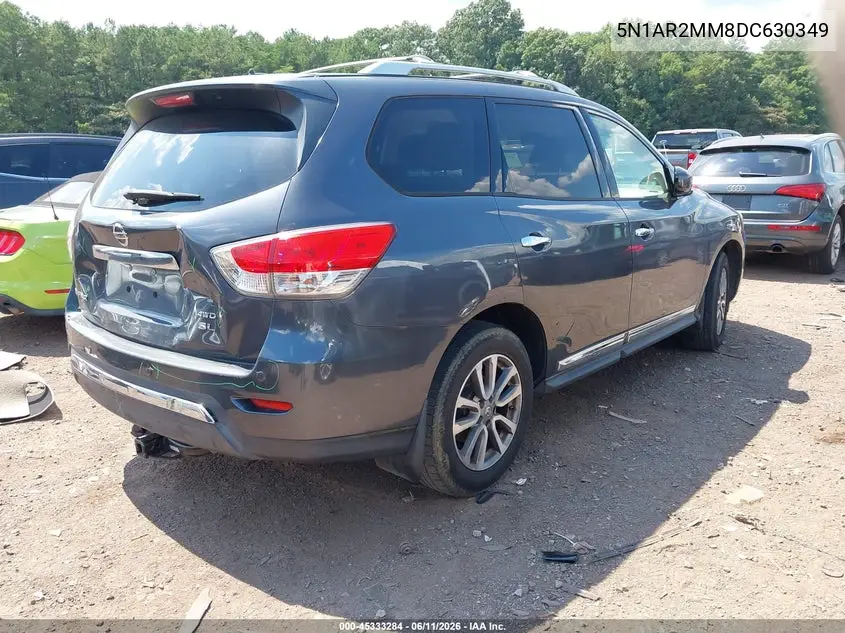 2013 Nissan Pathfinder Sl VIN: 5N1AR2MM8DC630349 Lot: 45333284