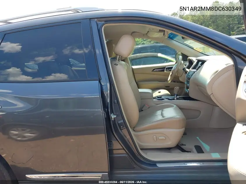 2013 Nissan Pathfinder Sl VIN: 5N1AR2MM8DC630349 Lot: 45333284