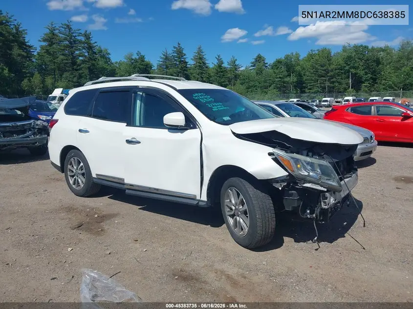 2013 Nissan Pathfinder Sl VIN: 5N1AR2MM8DC638385 Lot: 45383735
