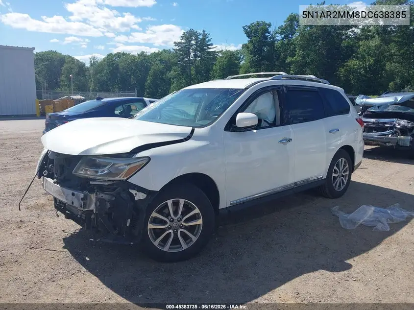 2013 Nissan Pathfinder Sl VIN: 5N1AR2MM8DC638385 Lot: 45383735
