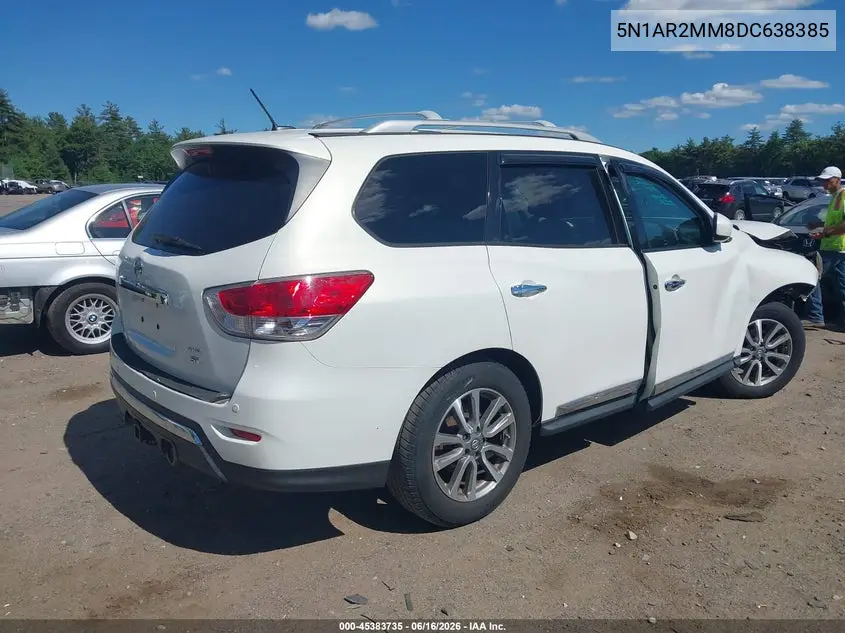 2013 Nissan Pathfinder Sl VIN: 5N1AR2MM8DC638385 Lot: 45383735