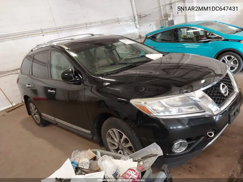 2013 Nissan Pathfinder Sl VIN: 5N1AR2MM1DC647431 Lot: 45388237