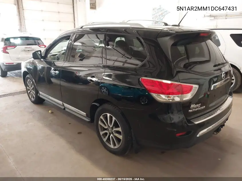 2013 Nissan Pathfinder Sl VIN: 5N1AR2MM1DC647431 Lot: 45388237