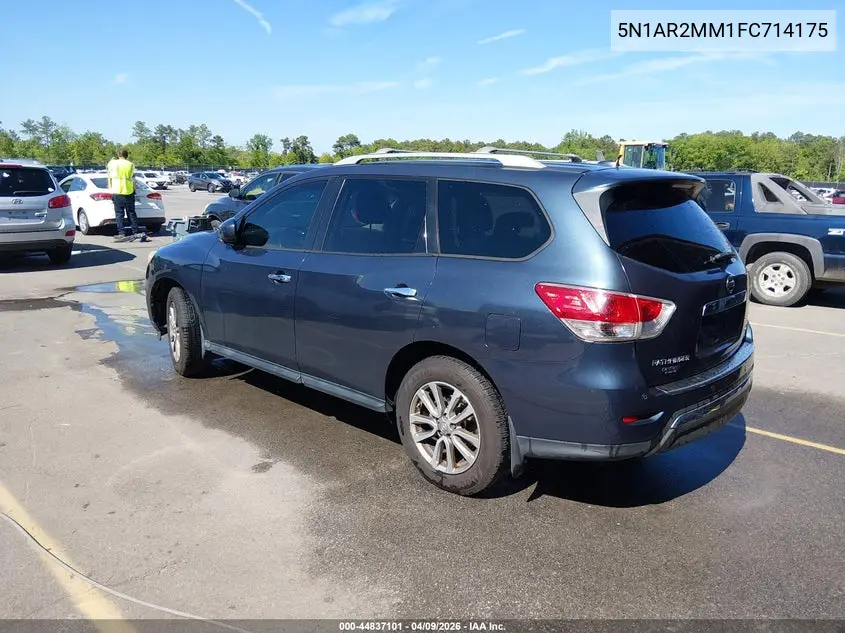 5N1AR2MM1FC714175 2015 Nissan Pathfinder Sv