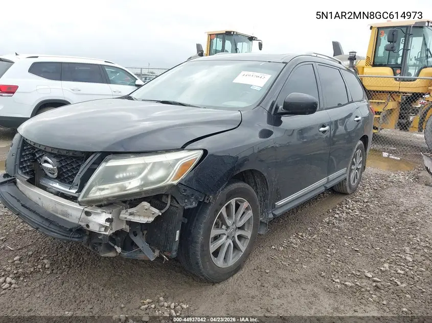 5N1AR2MN8GC614973 2016 Nissan Pathfinder Sl