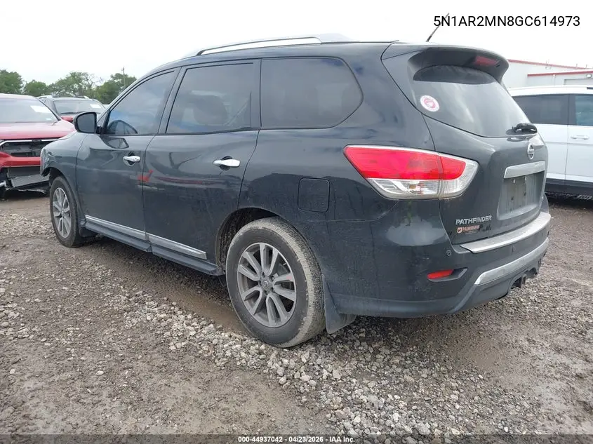 5N1AR2MN8GC614973 2016 Nissan Pathfinder Sl