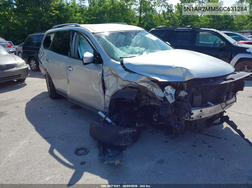 2016 Nissan Pathfinder Platinum/S/Sl/Sv VIN: 5N1AR2MM5GC631284 Lot: 45273341